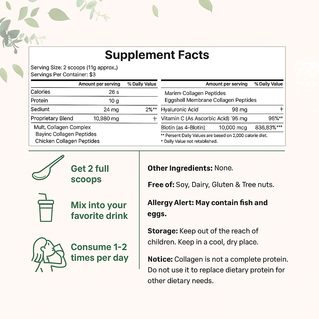 Zapivy GlowFlex™ Collagen Blend
